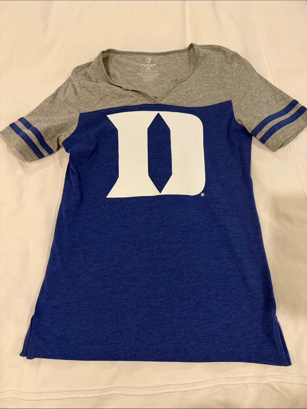 Duke Women’s Blue & Gray Short-Sleeve Team Graphic Tee